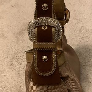 Kathy Van Zealand Gold Summer Purse